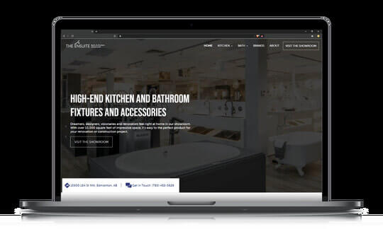 The Ensuite Edmonton Web Design